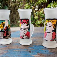 12  bicchieri vodka Keglevich  Komix '99 