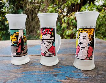 12  bicchieri vodka Keglevich  Komix '99 