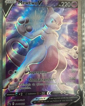 carta pokemon mewtwo full art