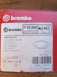Kit Pastiglie Brembo P23080 Fiat, Lancia, Alfa 