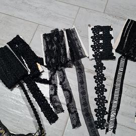 Passamanerie assortimento in Nero