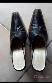 Sabot neri,  camperos, n.36, tacco 8