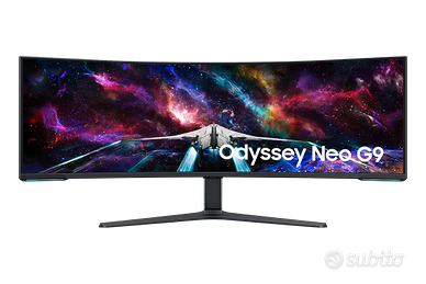 Samsung Odyssey Neo G9 57” + Staffa Secretlab