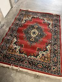 Tappeto “etnica” made in italy-220x160 con frange