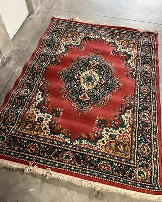 Tappeto “etnica” made in italy-220x160 con frange