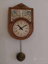 orologio da parete, artigianale 