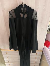 Tuta nera elegante