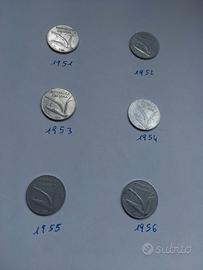 Monete 10 lire italiane