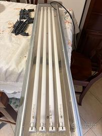Plafoniera acquari,terrari,altro. HFL 1000 4x39w