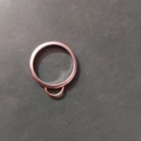 anello oro bianco con invito