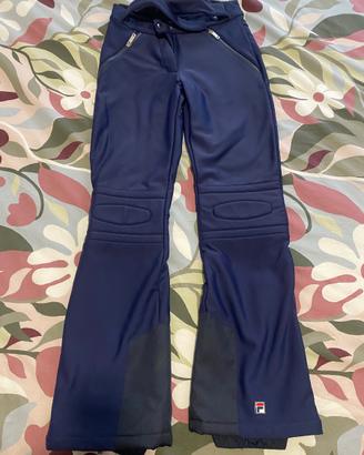 Pantaloni da sci donna Fila taglia S colore blu