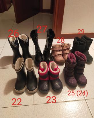 scarpe, stivali neve / pioggia 