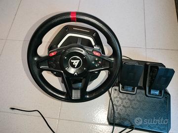 thrustmuster t128 con pedaliera