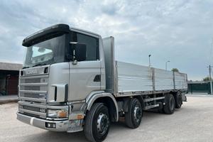 Scania 124 G 420 8x2 Cassone Fisso