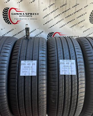 4 PNEUMATICI 255/45 R20 MICHELIN ESTIVE 80%