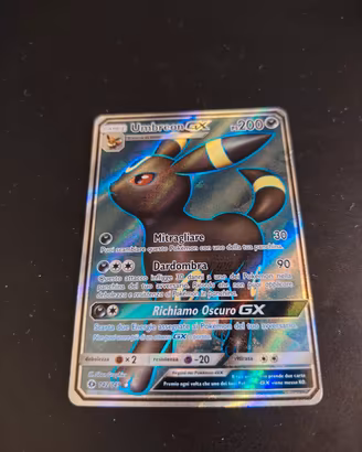 Pokémon Umbreon GX Full Art 142/149 Sole e Luna 