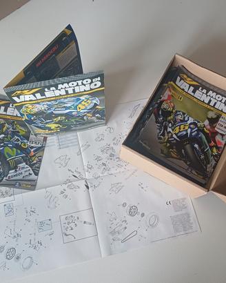 Modellino moto di Valentino Rossi da montare