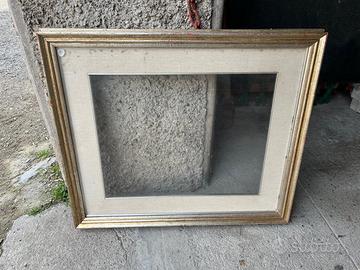 Cornice x quadro con vetro