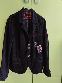 Giacca ragazzo velluto millerighe