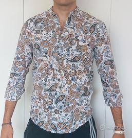 Camicia uomo fantasia paisley