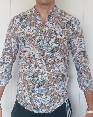 Camicia uomo fantasia paisley