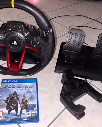 Simulatore di guida + gioco God of War