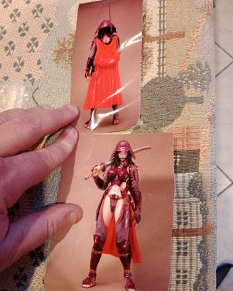 Kit action figure guerriera 