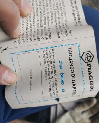 manuale piaggio 
