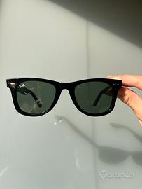 Occhiali da sole neri Ray-Ban Wayfarer 2140