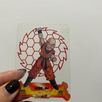 Lamincard Dragon Ball Z numero 5 Crilin