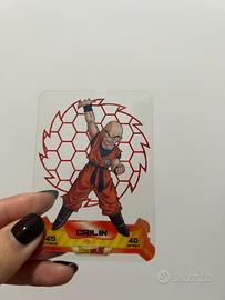 Lamincard Dragon Ball Z numero 5 Crilin