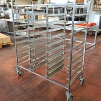 carrello portavassoi triplo usato
