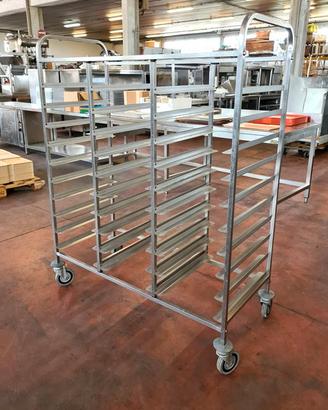 carrello portavassoi triplo usato