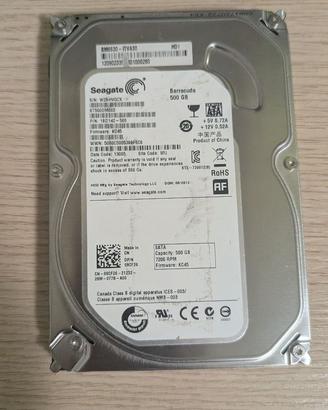 Hard Disk WD 500GB Seagate  ST500DM002