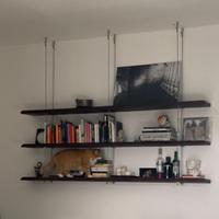 Libreria in legno massello