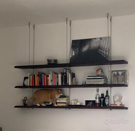 Libreria in legno massello