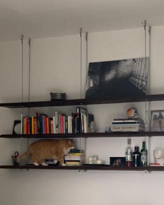 Libreria in legno massello