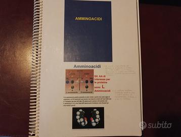 Amminoacidi libro dispensa per studenti