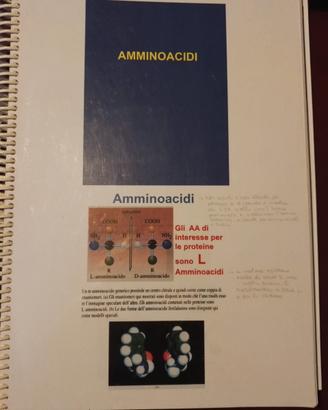 Amminoacidi libro dispensa per studenti