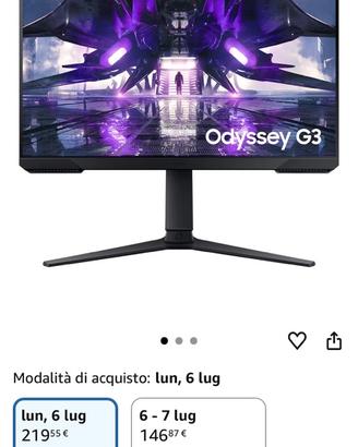 Monitor samsung difettoso