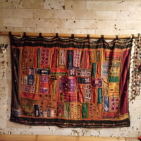 Vecchio Arazzo Indiano