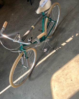 Bicicletta City Bike SM Bikes VintageNuova – Verde