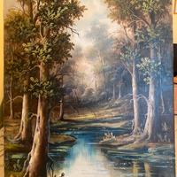 Dipinto Morelli “Paesaggio”