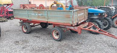 RIMORCHIO AGRICOLO TRATTORE CRESSONI / SILVER CAR