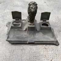 antico calamaio in ottone