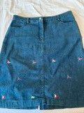 Gonna jeans leggera MORRIS ,tg. 42