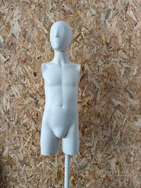 Manichini bambino mezzo busto senza braccia