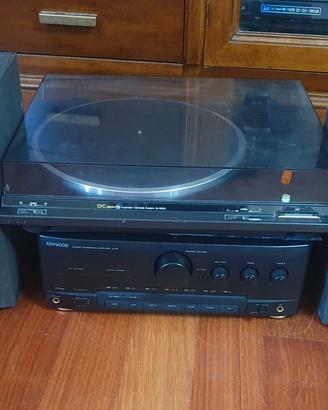 IMPIANTO STEREO BLUETOOTH  GIRADISCHI CASSE