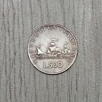 500 lire argento 1966