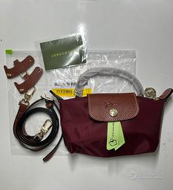 Longchamp mini burgundy